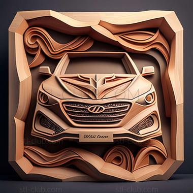 3D мадэль Hyundai Elantra (STL)